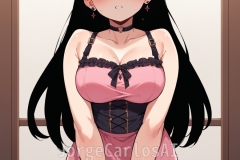 charset=Unicode score_9, score_8_up, score_7_up, score_6_up, score_5_up, score_4_up, BREAK
(Goth girl, black makeup:1.5), (black hair:1.2), pink dress, (shy, blushing:1.2), short skirt, pink panties
anime style, source anime, (outline:0.7) BREAK
Negative prompt: score_4,score_5,score_3,score_2,score_1, signature, hands, 3d, (realistic:1.2), frame, greyscale
Steps: 30, Sampler: DPM++ 3M SDE Exponential, CFG scale: 6, Seed: 2053654308, Size: 1024x1024, Model: autismmixConfetti, Denoising strength: 0.6, Clip skip: 2, Soft inpainting enabled: True, Soft inpainting schedule bias: 1, Soft inpainting preservation strength: 0.5, Soft inpainting transition contrast boost: 4, Soft inpainting mask influence: 0, Soft inpainting difference threshold: 0.5, Soft inpainting difference contrast: 2, Mask blur: 4, Inpaint area: Only masked, Masked area padding: 32, Version: f0.0.17v1.8.0rc-1.7.0