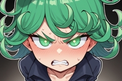 charset=Unicode score_9, score_8_up, score_7_up, score_6_up, score_5_up, score_4_up, BREAK
tatsumaki, from above, headpat, angry, glowing eyes BREAK
anime style, source anime, (outline:0.7) BREAK
Negative prompt: score_4,score_5,score_3,score_2,score_1, signature, hands, 3d, realistic, frame, greyscale
Steps: 30, Sampler: DPM++ 3M SDE Exponential, CFG scale: 6, Seed: 1034769269, Size: 1536x2048, Model: autismmixConfetti, Denoising strength: 0.6, Clip skip: 2, Version: f0.0.17v1.8.0rc-1.7.0