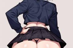 charset=Unicode score_9, score_8_up, score_7_up, score_6_up, score_5_up, score_4_up, BREAK
(goth girl:1.3), (ass:1.2), bare ass, skirt, thick, wide hips, BREAK
anime style, source anime, (outline:0.7) BREAK
Negative prompt: score_4,score_5,score_3,score_2,score_1, signature, hands, 3d, realistic, frame, greyscale, weapons, tall, moon
Steps: 30, Sampler: DPM++ 3M SDE Exponential, CFG scale: 6, Seed: 1232668124, Size: 1024x1024, Model: autismmixConfetti, Denoising strength: 0.6, Clip skip: 2, Soft inpainting enabled: True, Soft inpainting schedule bias: 1, Soft inpainting preservation strength: 0.5, Soft inpainting transition contrast boost: 4, Soft inpainting mask influence: 0, Soft inpainting difference threshold: 0.5, Soft inpainting difference contrast: 2, Mask blur: 4, Inpaint area: Only masked, Masked area padding: 64, Version: f0.0.17v1.8.0rc-1.7.0