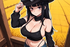 Goth cowgirl