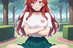 She lost a bet