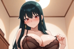 Yor's sexy nightgown