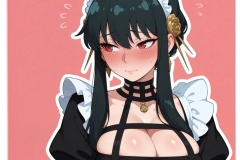 Yor forger maid outfit
