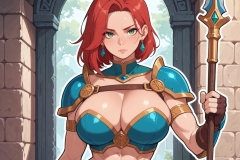 Amazonian city guard